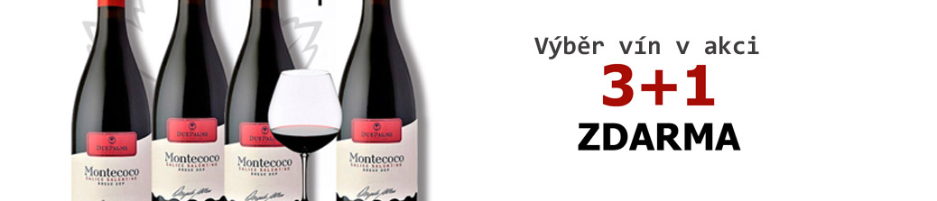 Výběr italských vín v akci 3+1 ZDARMA